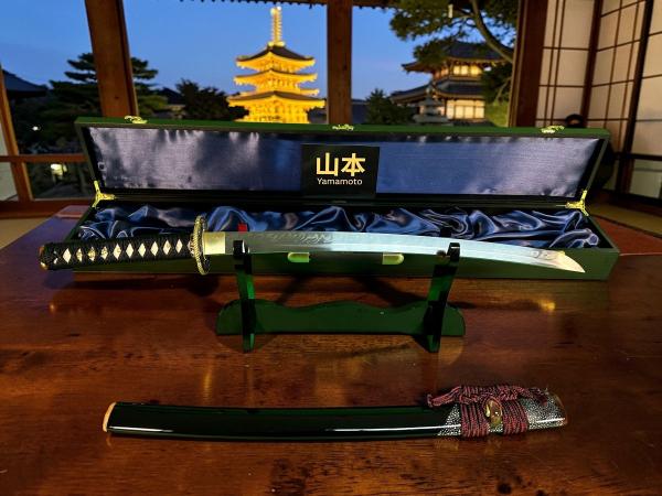Yamamoto-Kinkaku-no-Tsurugi 金閣の剣 Schwert des Goldenen Pavillons - Wakizashi